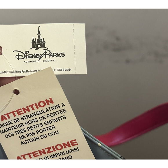 NWT Disney Parks Women's Slate Blue and Black Minnie Mouse Tote “Minnie” - Picture 8 of 8